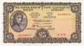 Ireland, Republic Of 5 Pounds, Prefix 19A, 12. 5.1969